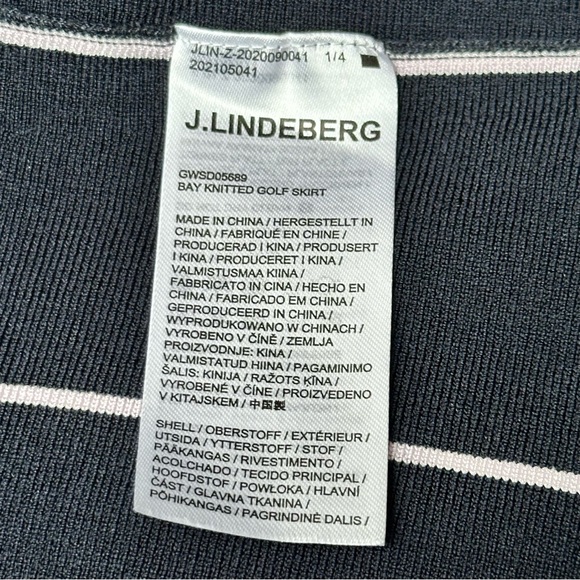 J.Lindeberg Women's Navy Mini Skirt - Picture 10 of 12